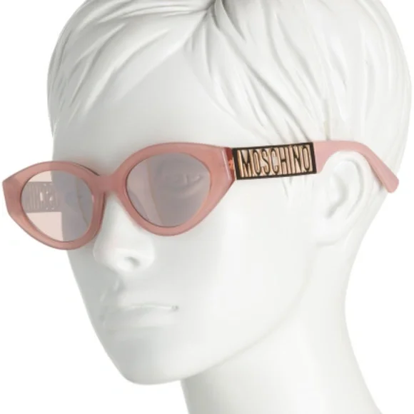 NWT MOSCHINO 51mm Cat Eye Woman Sunglasses display picture 1
